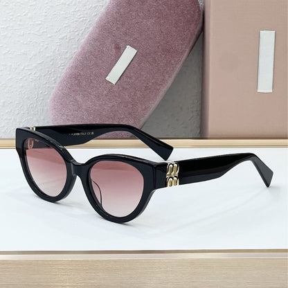 Mijia's New Cross-border Personalized Cat's Eye Fashion Sunglasses High-quality Slim Sunglasses Women's UV Protection SMU01V