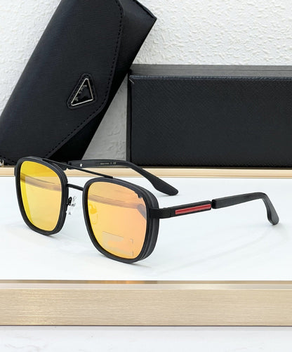 PRA Cross-border Simple and Versatile Classic Men's and Women's Fashion Sunglasses Large Frame Outdoor Sports Sunglasses SPR51XS