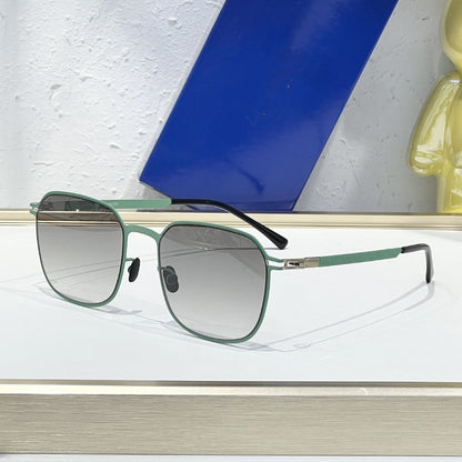 Cross-border Fashion Square Sunglasses Men's High-end Sense Light Luxury Versatile High Version Sunglasses Women's UV Protection ILEICA