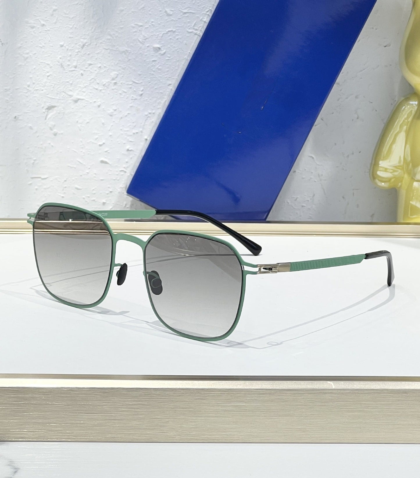 Cross-border Fashion Square Sunglasses Men's High-end Sense Light Luxury Versatile High Version Sunglasses Women's UV Protection ILEICA