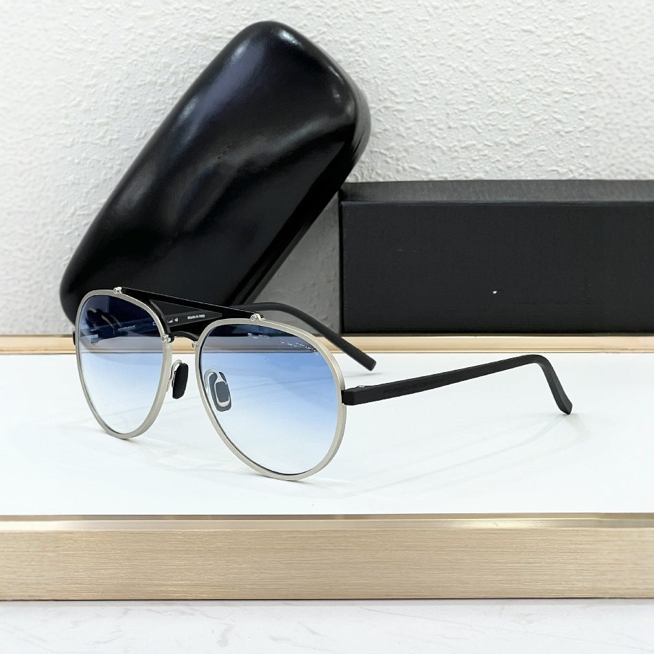 Cross-border Fashion Pilot Toad Frame Vacation Trendy Version Men Driving Women Sunglasses Sunglasses UV Protection P8972