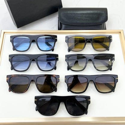 Cross-border European and American Fashion Sunglasses Women's Anti-ultraviolet Retro Plate Glasses High-end Men's Big-name Sunglasses