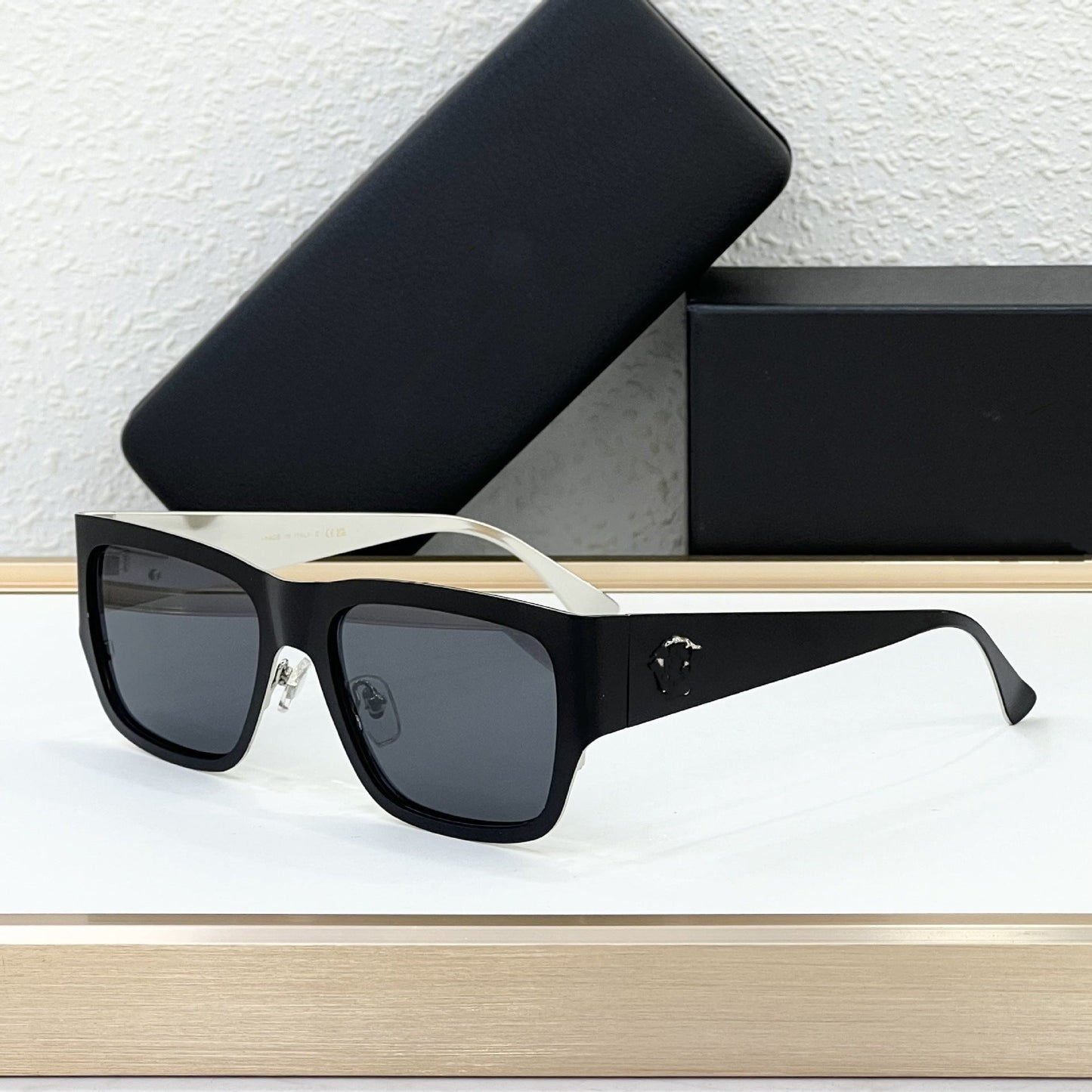 Cross-border Special Supply for Fan Family Personalized Box Sunglasses Men's Outdoor Sunshade Fashion Sunglasses Women's Advanced Sense of Anti-ultraviolet