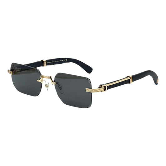 Cross-border CAR High-grade Wooden Frameless Sunglasses Men's High-end Sense European and American Fashion Big-name Sunglasses Women's UV Protection